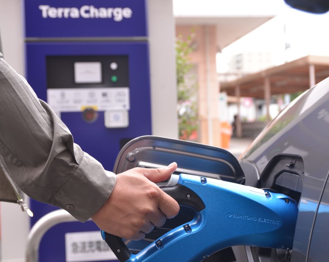 Terra Chargeを使用している画像